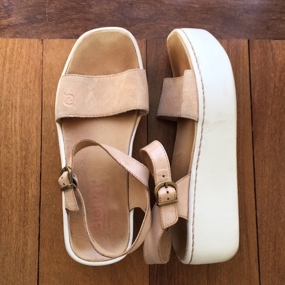 born breaker platform sandal
